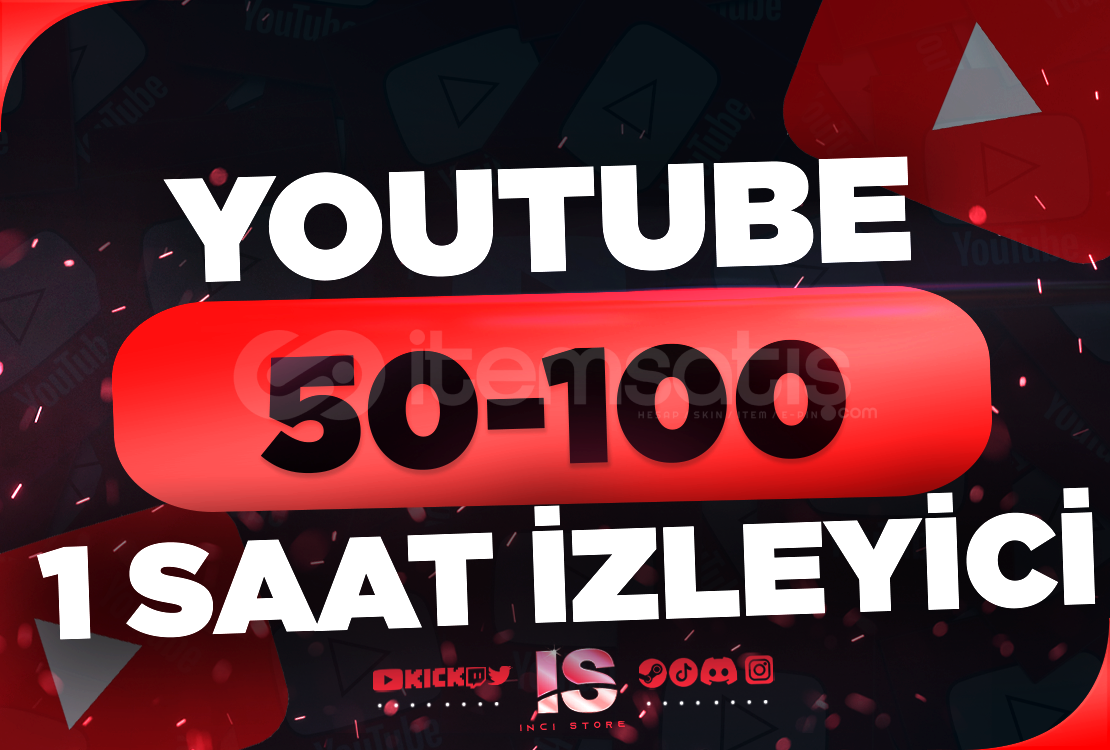 ⭐Youtube 1 Saat 50-100 Canlı İzleyici⭐ ⭐Youtube 1 Saat 50-100 Canlı İzleyici⭐