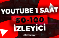 Youtube 1 Saat 50-100 Canlı İzleyici - KEŞFET 