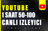 Youtube 1 Saat 50-100 Youtube Canlı İzleyici