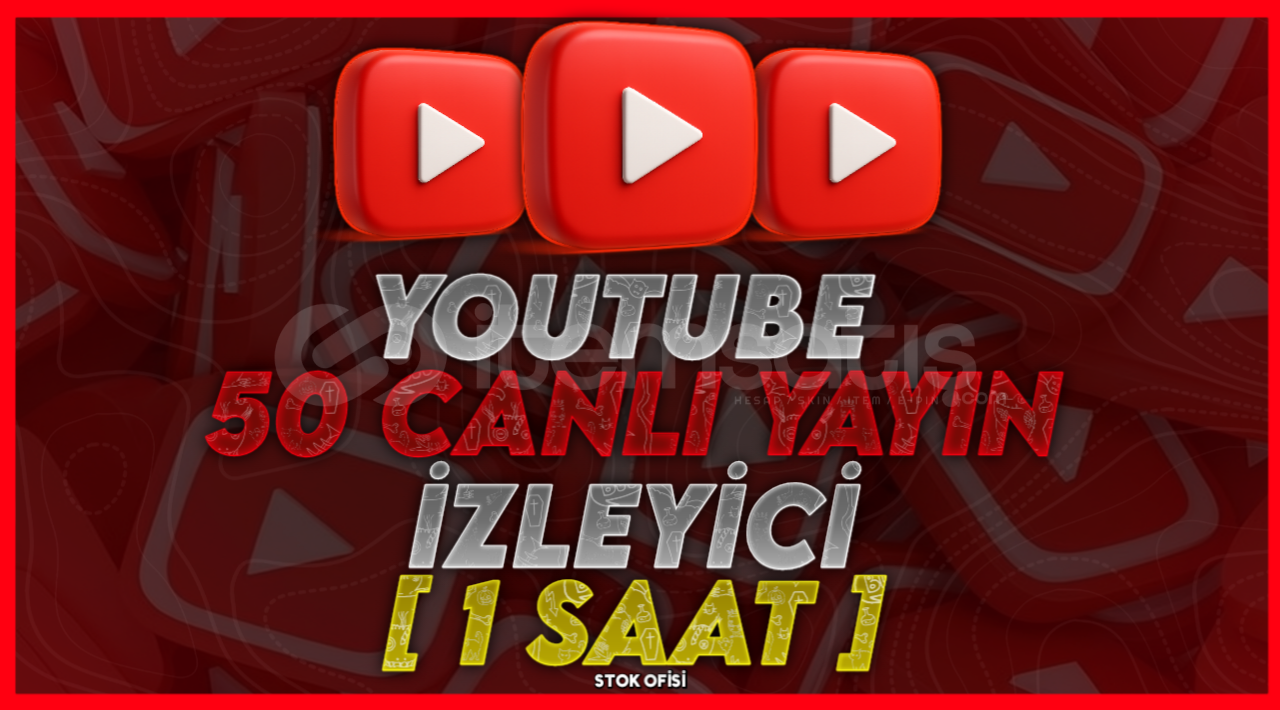 YOUTUBE 1 SAAT 50 CANLI YAYIN İZLEYİCİ YOUTUBE 1 SAAT 50 CANLI YAYIN İZLEYİCİ