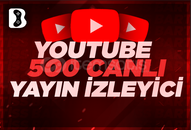 YOUTUBE 1 SAATLİK 500 İZLEYİCİ