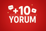 YouTube 10 Gerçek Yorum Desteği  YouTube 10 Gerçek Yorum Desteği
