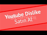 Youtube 10 Video Dislike Anında Teslim