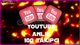 Youtube 100 Abona | Anlık