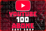 YOUTUBE 100 ABONE+GARANTİ