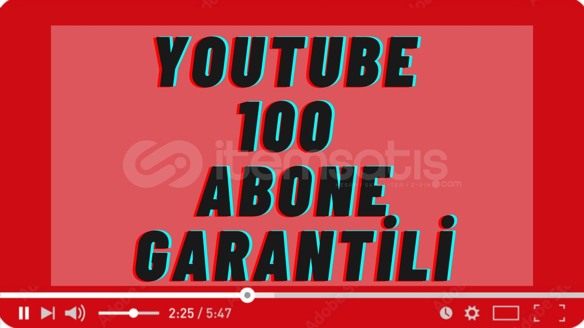 YOUTUBE 100 ABONE GARANTİLİ YOUTUBE 100 ABONE GARANTİLİ