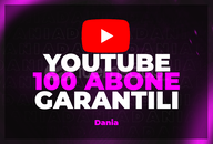 Youtube 100 Gerçek Abone | Garantili