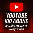 YouTube 100 Abone + 365 Gün Garantili YouTube 100 Abone + 365 Gün Garantili