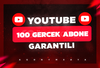 YouTube 100 Gerçek Abone