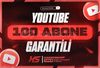 ⭐[GARANTİLİ] YOUTUBE 100 ABONE⭐