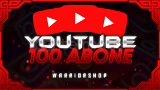 YouTube 100 Gerçek Abone