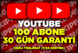 ⭐YOUTUBE 100 GERÇEK ABONE ⭐