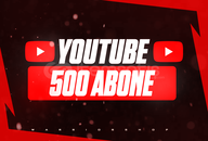 YouTube 500 Gerçek Abone