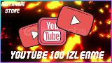 Youtube 100 İzlenme | Anında