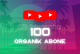 YouTube 100 Organik Abone - Garantili