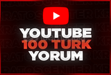 ⭐YOUTUBE 100 TÜRK YORUM⭐