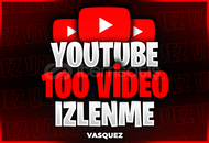 ⭐ YouTube 100 Video İzlenme⭐