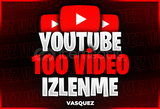 ⭐ YouTube 100 Video İzlenme⭐