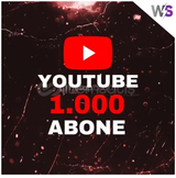 YOUTUBE 1000 ABONE 