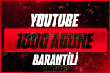 ⭐YOUTUBE 1000 ABONE