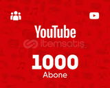 YouTube 1000 abone 