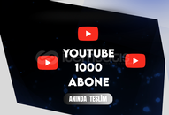 YOUTUBE 1000 ABONE 