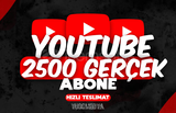 ✨ | Youtube 2500 Abone | ✨