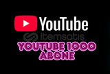 ⚡youtube | 1000 ABONE