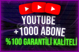 ⭐YOUTUBE 1000 ABONE[GARANTİLİ]⭐