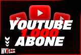 Youtube 1.000 Abone / Garantili !!