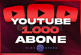 Youtube - 1000 ABONE [GARANTİLİ]