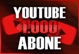 Youtube | 1000 Abone + Garantili