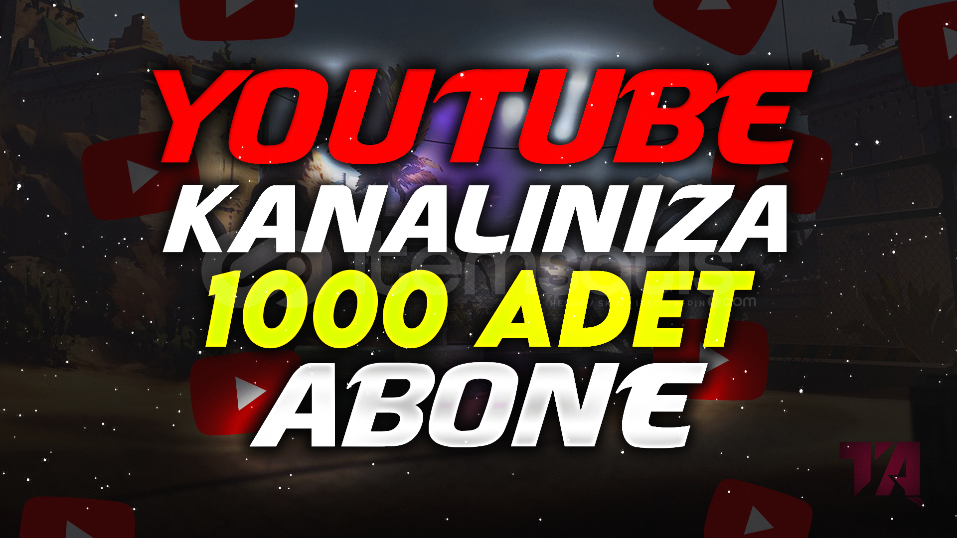 YouTube 1000 Abone / GLOBAL - ANINDA -Garantisiz YouTube 1000 Abone / GLOBAL - ANINDA -Garantisiz