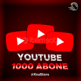 [GARANTİLİ] YouTube 1000 Abone K&S