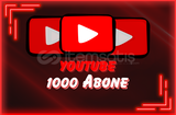 Youtube 1000 Abone | Ömür Boyu Garantili