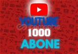 Youtube 1000 Abone UCUZ (ANLIK GÖNDERİM)