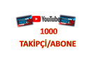 Youtube 1000 ADET TAKİPÇİ