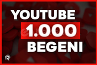 ⭐YouTube 1.000 Beğeni⭐