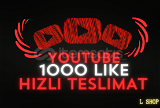 Youtube 1000 Beğeni (30 Gün Garantili)