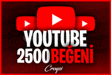 ⭐Youtube 2500 Beğeni⭐GARANTİLİ⭐