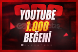 Youtube | 1000 Beğeni + Garantili