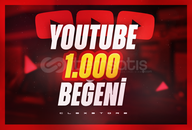 ✨Youtube | 1000 Beğeni | Garantili✨