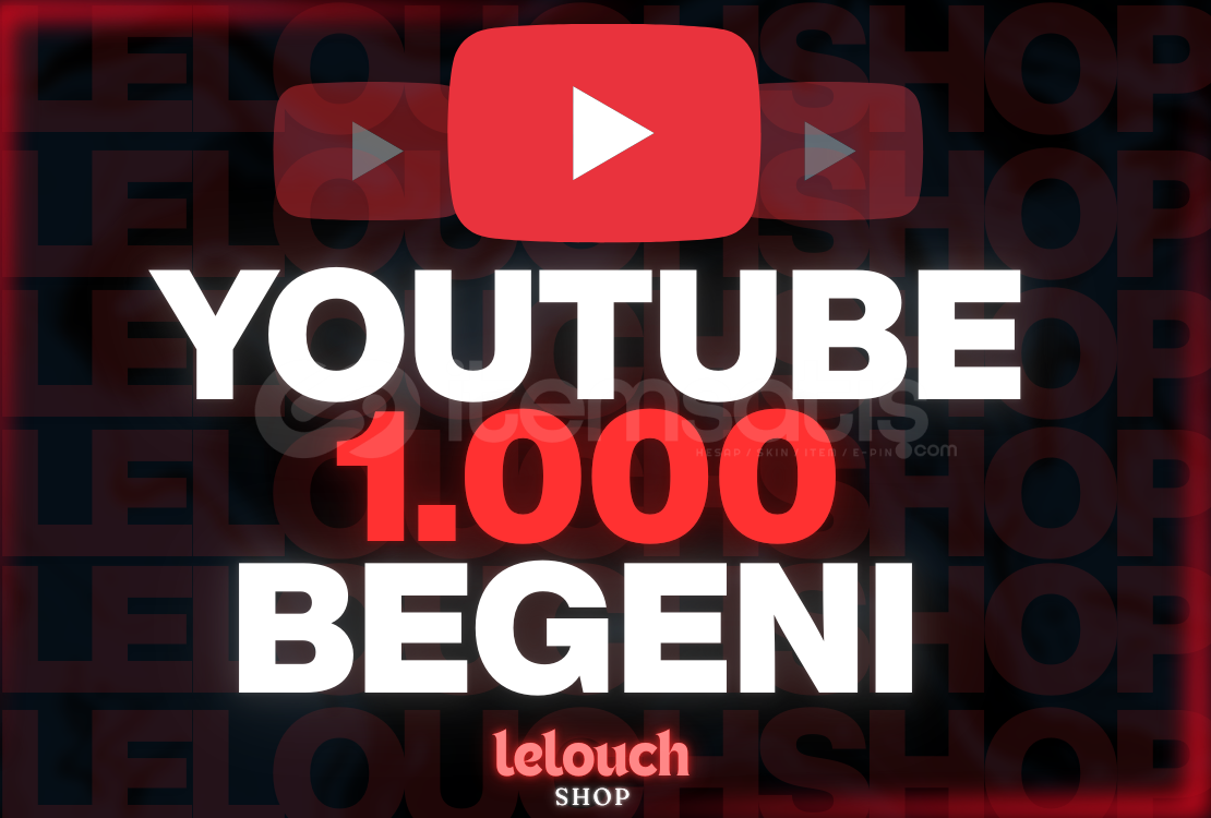 ✨ YOUTUBE 1.000 BEĞENİ GARANTILI ✨ ✨ YOUTUBE 1.000 BEĞENİ GARANTILI ✨