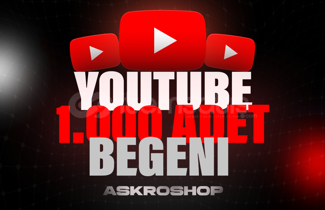 ⭐YOUTUBE 1.000 BEĞENİ | SORUNSUZ ⭐YOUTUBE 1.000 BEĞENİ | SORUNSUZ