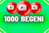 Youtube 1000 Beğenme + Etkileşim