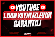YouTube 1.000 Canlı Yayın İzleyici (60 Dk)