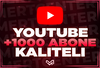 ⭐YOUTUBE 1000 GERÇEK ABONE⭐