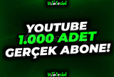 ⭐YouTube 1.000 Gerçek Abone!