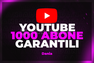 Youtube 1000 Gerçek Abone | Garantili