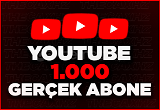 YouTube 1000 Gerçek Abone ( Garantili )